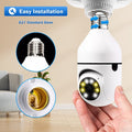 💥5G Wireless Wifi Light Bulb Security Camera