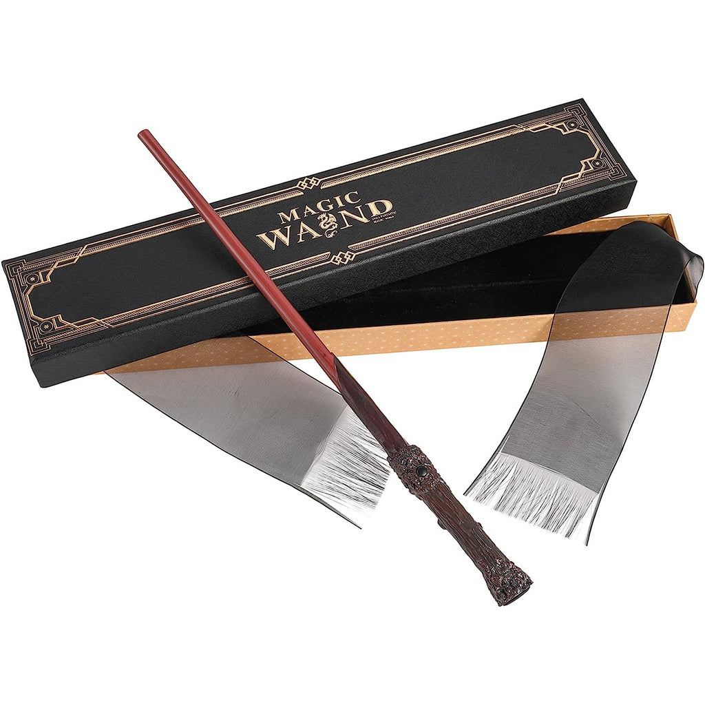 Harry Potter Fogo Varinha Mágica Mago Flash Staff INCENDIO, Real Fireb –  Hamarinn