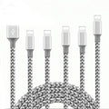 パワーとスタイルの組み合わせ: Hamarinn 5パックのヘビーデューティーブレードiPhone Lightning USBケーブル充電器コードで耐久性を受け入れましょう!