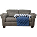 Cozy and Stylish: Chevron Reversible Quilted Pet Bed Chair Cover - Assorted Sizes | Hamarinn